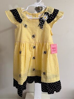 NWT Rare Editions Bumblebee Dress